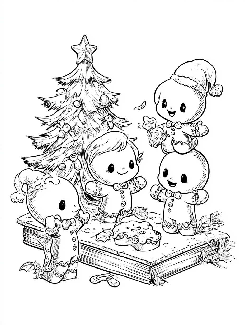 5 Christmas Coloring Ideas You Can Generate with AI